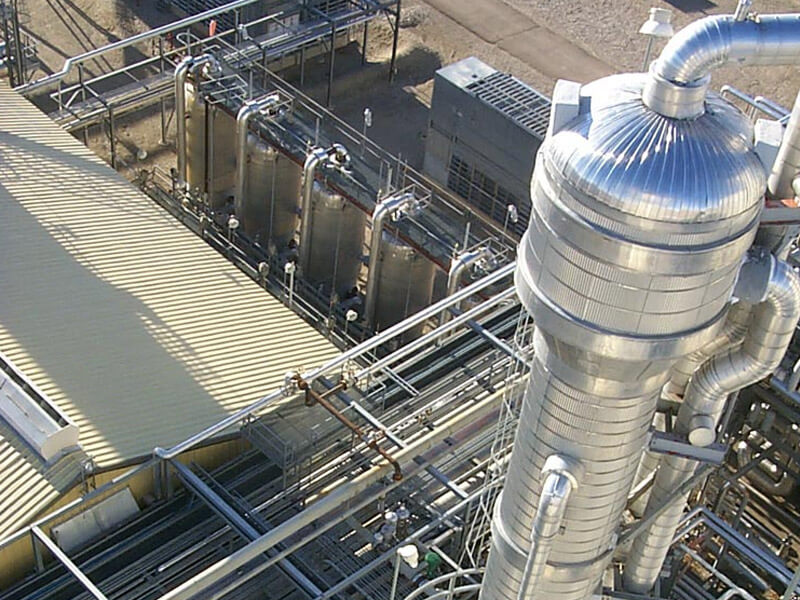 Gas plant