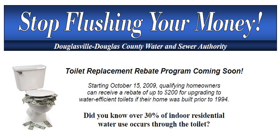 Georgia s Toilet Rebate Program The Environmental Council Of The 